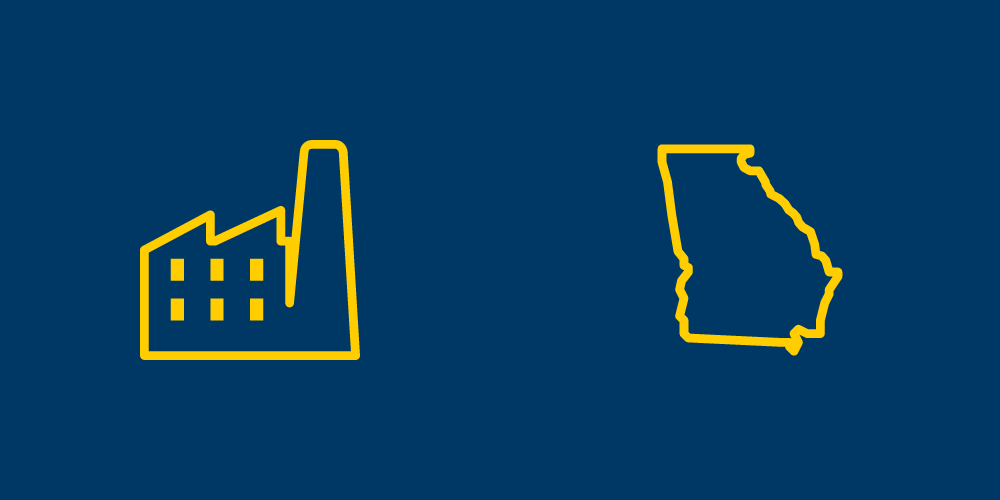 Georgia and Flex Industrial icons