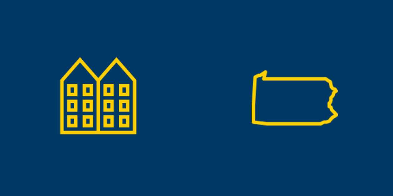 Multifamily and Pennsylvania icons.