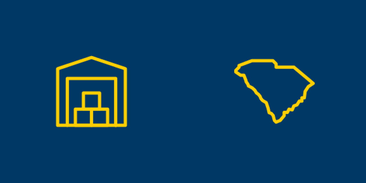 Self Storage and South Carolina Icons