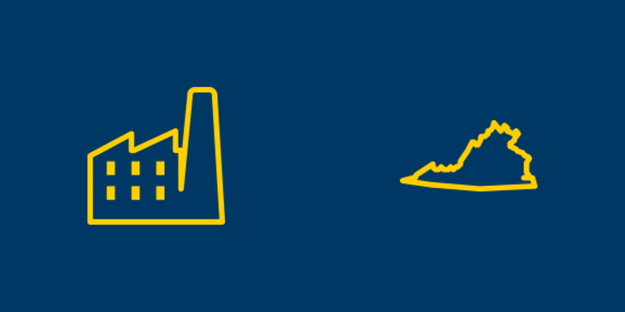 Virginia and Flex Industrial icons